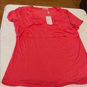 Women's Pink Maternity size XL NWT